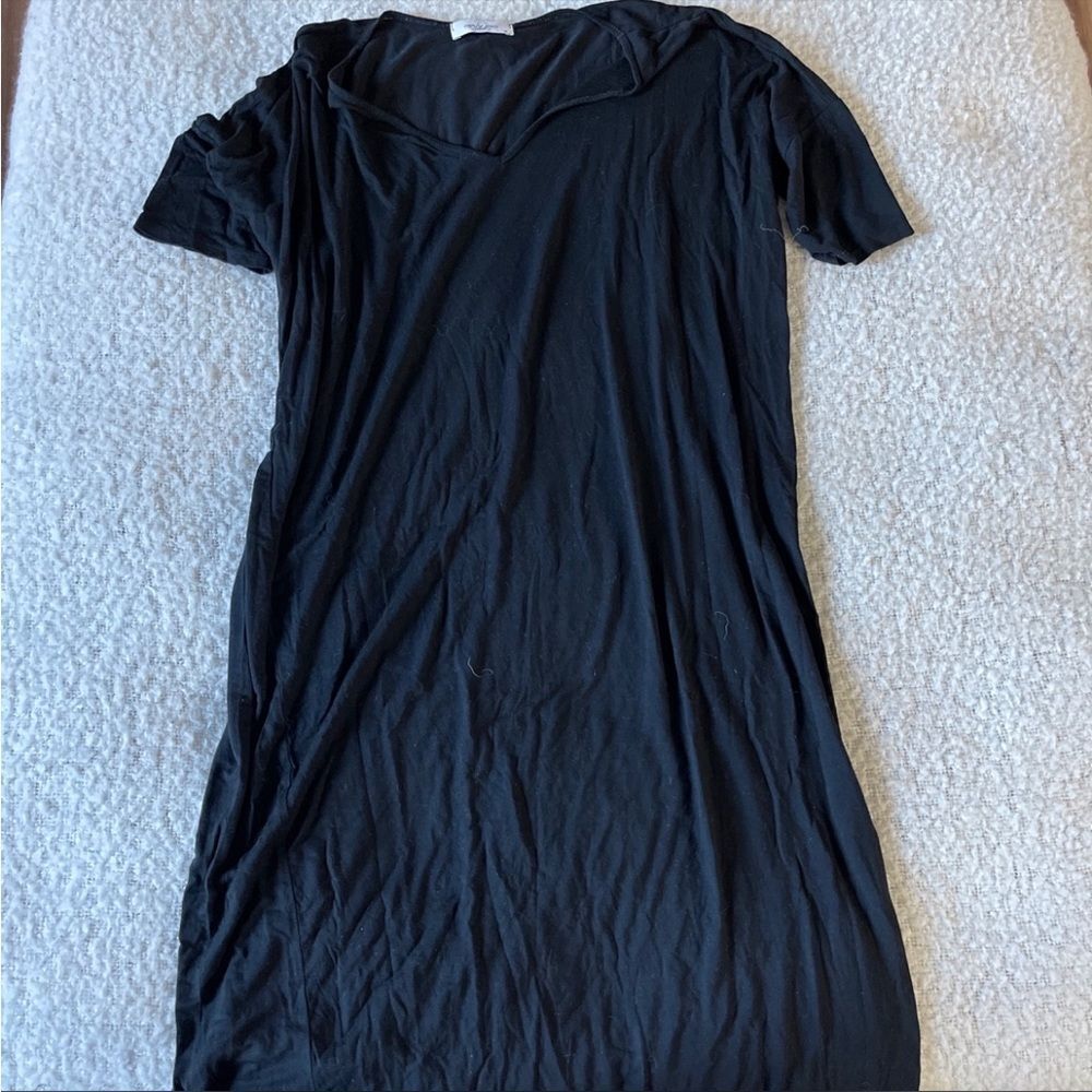 Carly jean black tshirt dress M